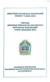 Perkal Nomor 7 Tahun 2025